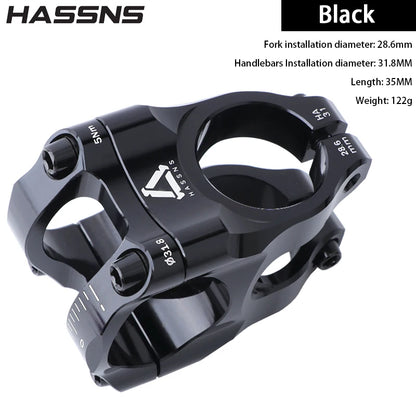 HASSNS HA31 Mountain Bike Stem 35mm 31.8mm
