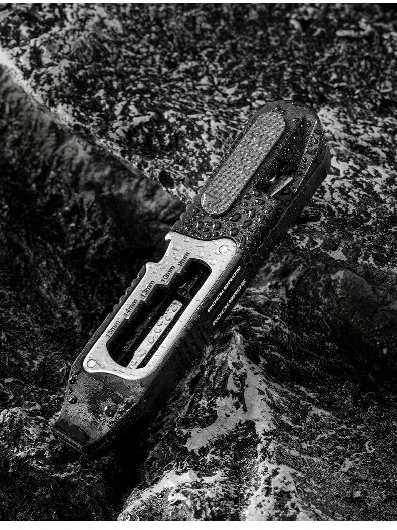 ROCKBROS Multifunctional Portable Tire Levers Ratchet Wrench