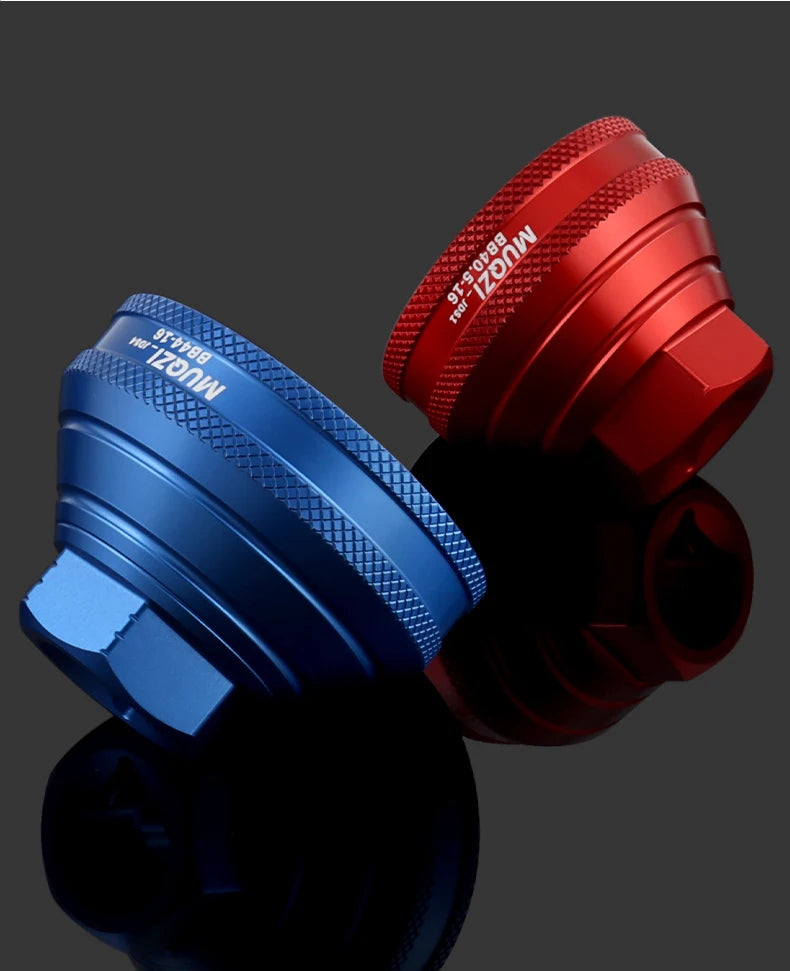 MUQZI Bottom Bracket Install Removal Tool 12/16-Notch Fits 39mm/40.5mm/44mm/45.6-46.6mm Outer Diameter BB Cups