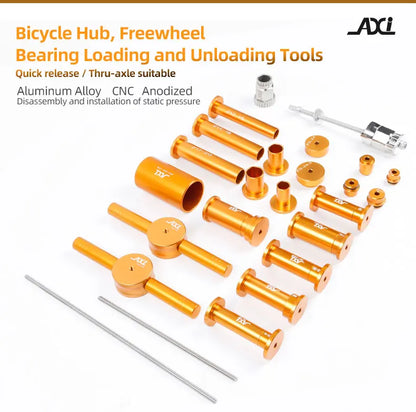 Bicycle Bearing Extractor Installation Removal Tool Kit