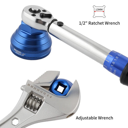 MUQZI Bottom Bracket Install Removal Tool 12/16-Notch Fits 39mm/40.5mm/44mm/45.6-46.6mm Outer Diameter BB Cups