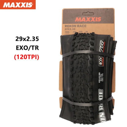 MAXXIS REKON RACE Original Mountain  Bicycle Tyre 29x2.25 29x2.35 29x2.4 Foldable Anti Puncture Tubeless XC Off-road Bike Tires
