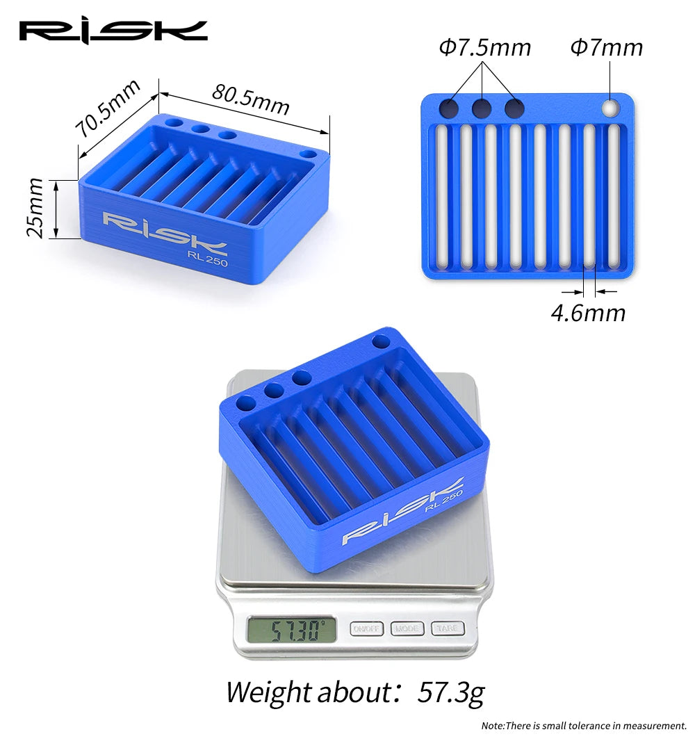 Risk Spoke Nipple Arrangement Tool fit to 13G/14G/15G Spoke Nipples within 17mm