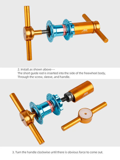 Bicycle Bearing Extractor Installation Removal Tool Kit