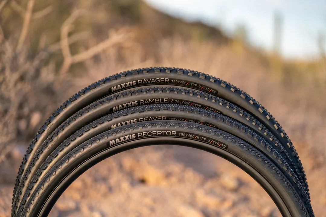 MAXXIS New REAVER RAMBLER RECEPTOR ASPEN ST Gravel Tire HYPR-X Tubeless Gravel Bike Tires 700x40C/45C/55C Off Road Bicycle Tires