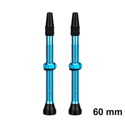 ZTTO Bicycle Tubeless Valves Stems 60mm Presta 40mm No Tubes FV With Integrated Valve Core for Road bike MTB Tire