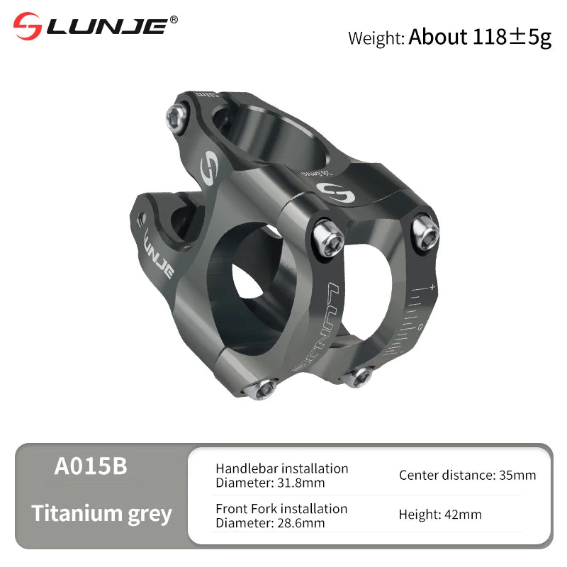 CNC MTB Stem 31.8 Ultralight Handlebar Stem 35mm Aluminum