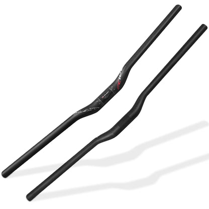 Carbon mountain bike handlebar  MTB 3k 31.8*680 760mm swallow-shaped handlebar