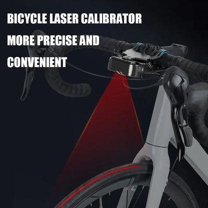 Rechargeable Road Bicycle Laser Calibrator Bicycle handlebar Laser Aligner Easy Adjust Bike Saddle Alignment Tool Repair Tool