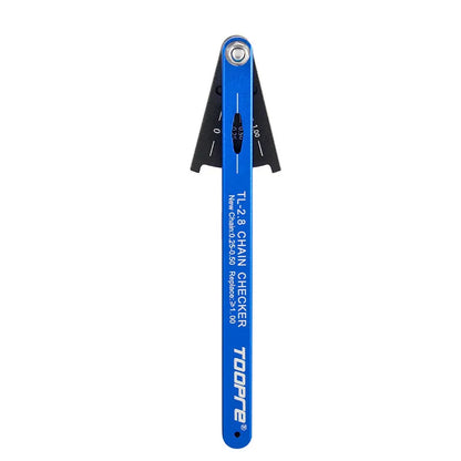 TOOPRE Bicycle Chain Measuring Device Wear Measuring Ruler Mountain Road Bicycle Chain Stretching Detection Tool