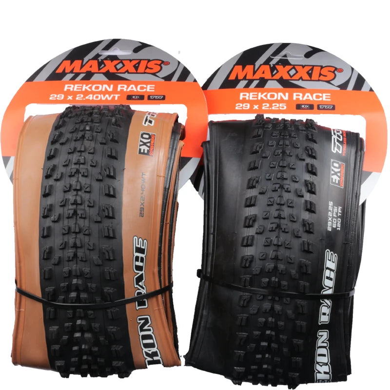 MAXXIS REKON RACE Original Mountain  Bicycle Tyre 29x2.25 29x2.35 29x2.4 Foldable Anti Puncture Tubeless XC Off-road Bike Tires