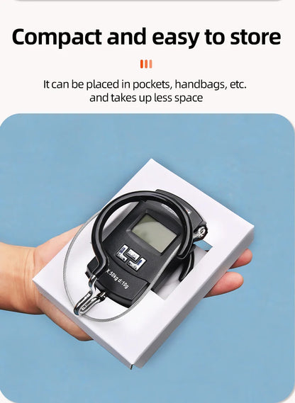 Super B 50Kg 10g Hanging LED Digital Scale Measure Max 50KG Electronic Scale Double Hook Design Easy to Operate for Bike Repair